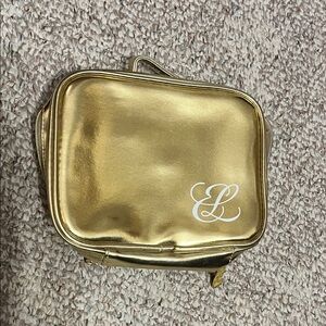 Estée Lauder Gold Makeup Bag